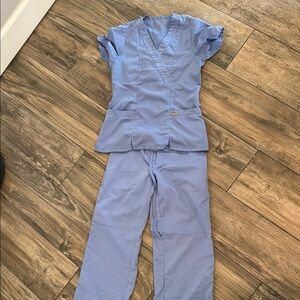 Women's Ceil Blue Scrub Set
